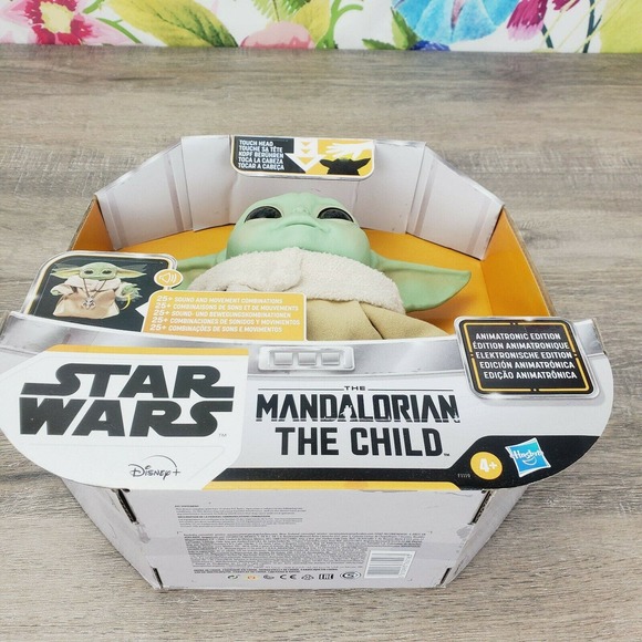 Disney Star Wars Mandalorian The Child Baby Yoda Animatronic Hasbro Toy New ! - Picture 6 of 7